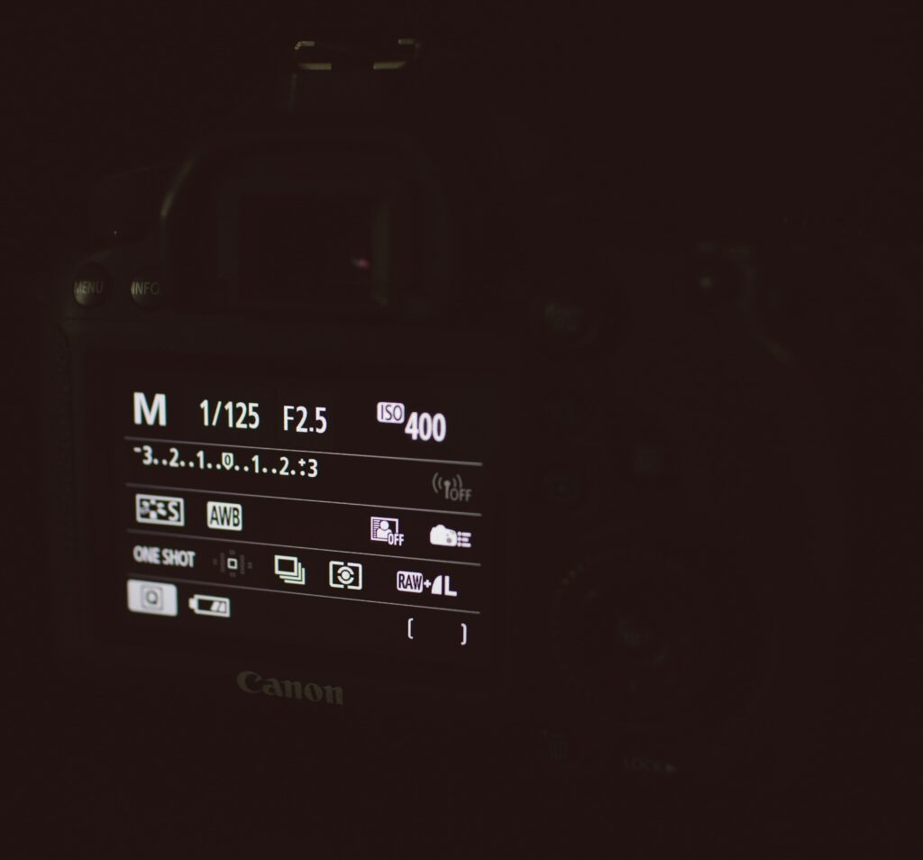 You will need to know the adjustments of ISO, Aperture, and Shutter speed.